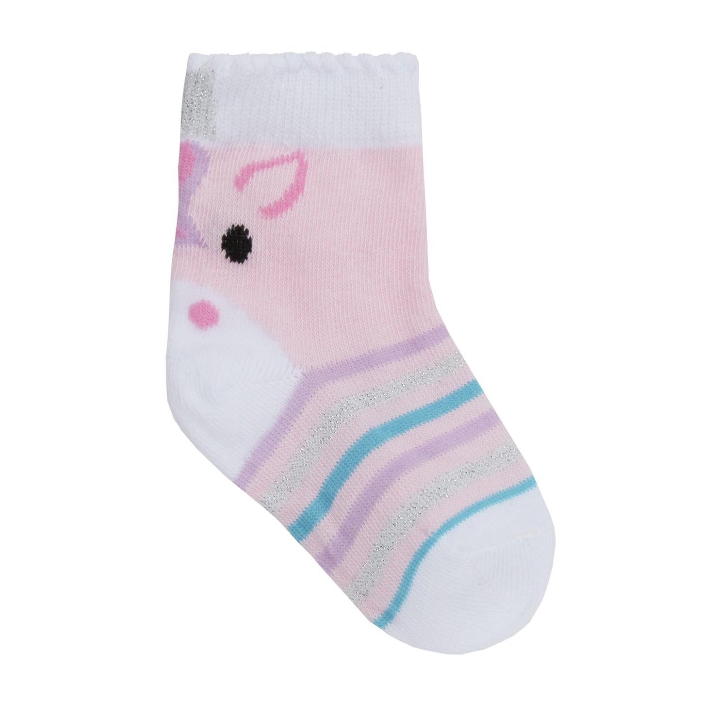Babies 3 Pk of Unicorn Design Socks