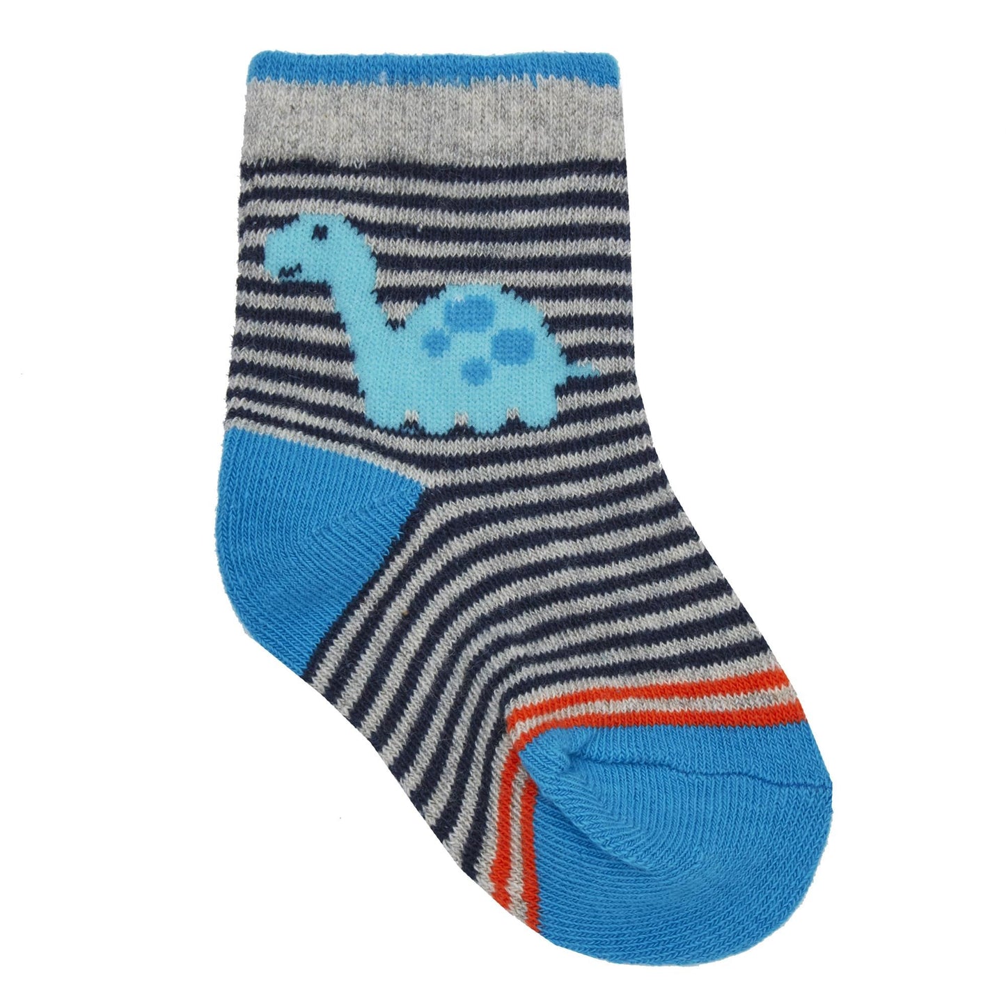 Babies 3 Pack of Dinosaur Design Socks