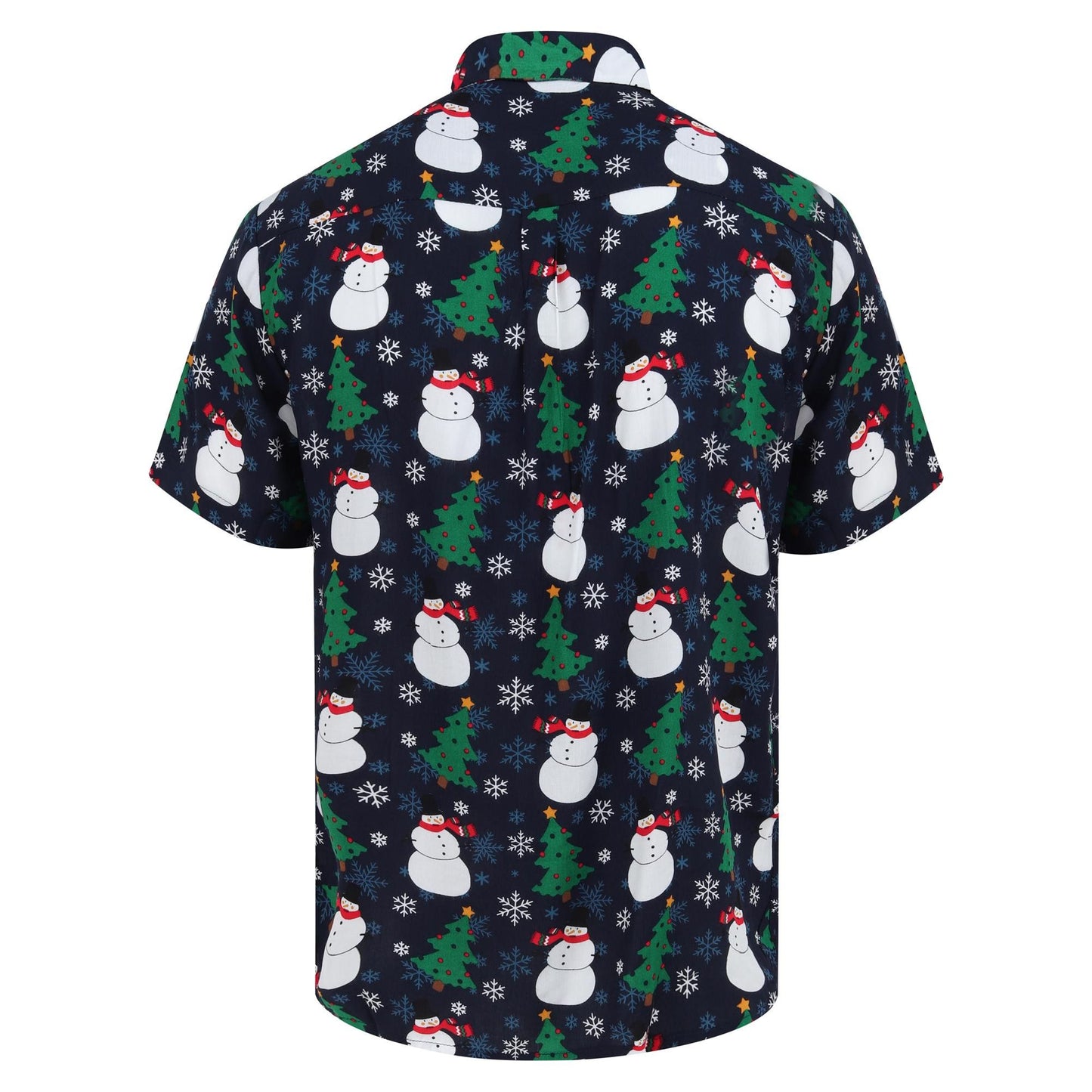 Mens Short Sleeve Christmas Shirt