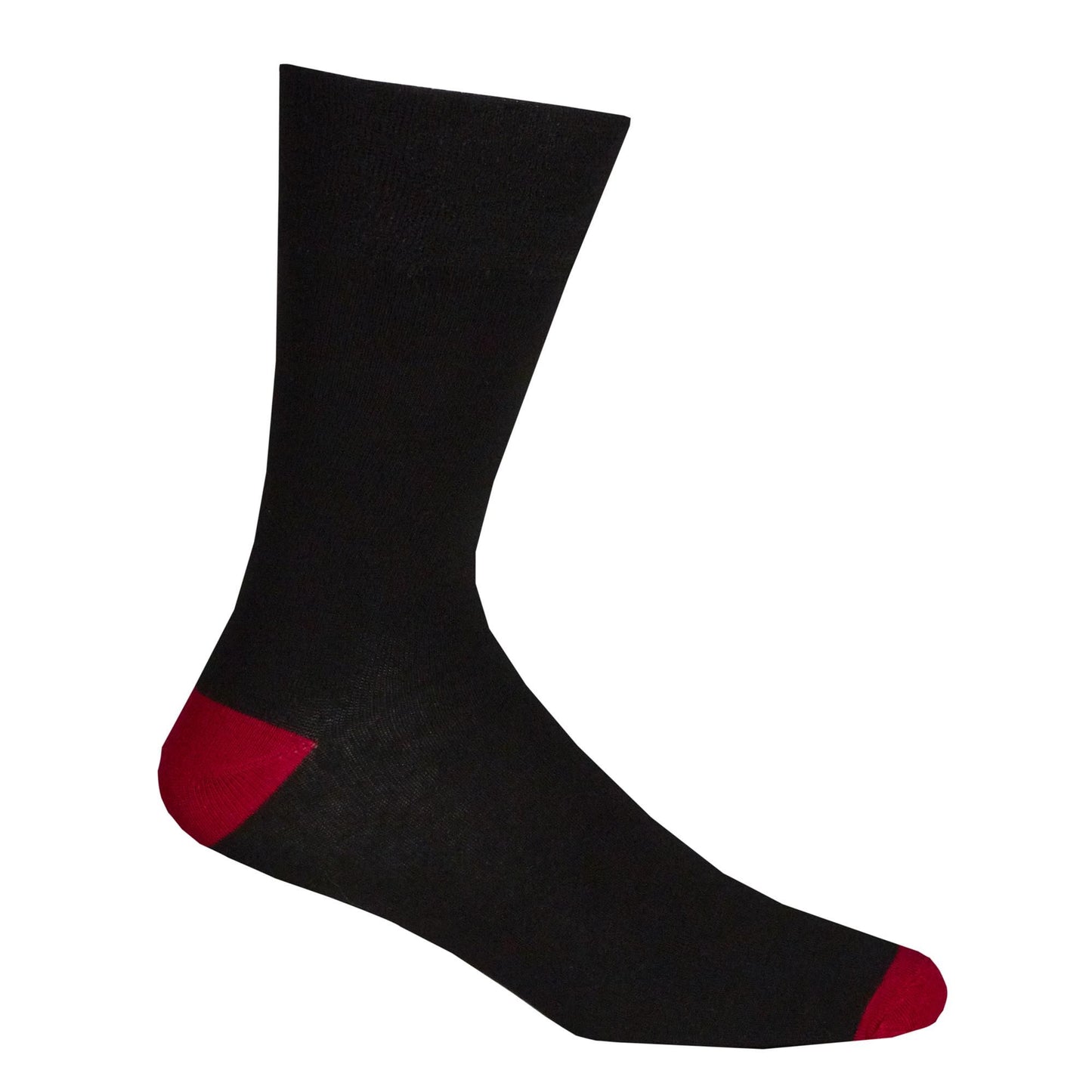 Mens 3 Pack of Argyle Design Non Elastic Bamboo Socks