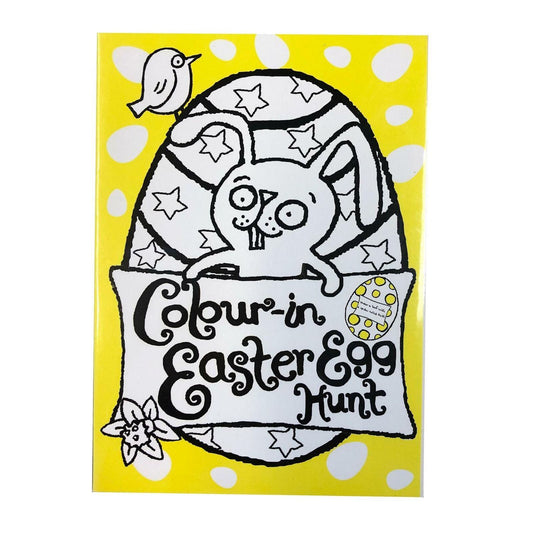 Eggnogg Easter Hunt Colour In Postcard Book
