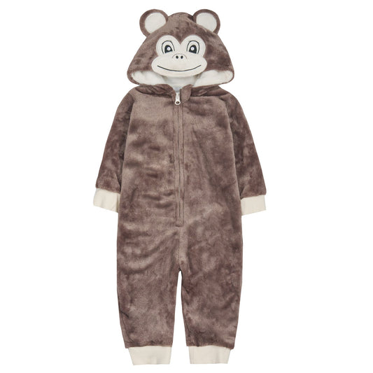 Babies Little Monkey Soft Fleece Onesie