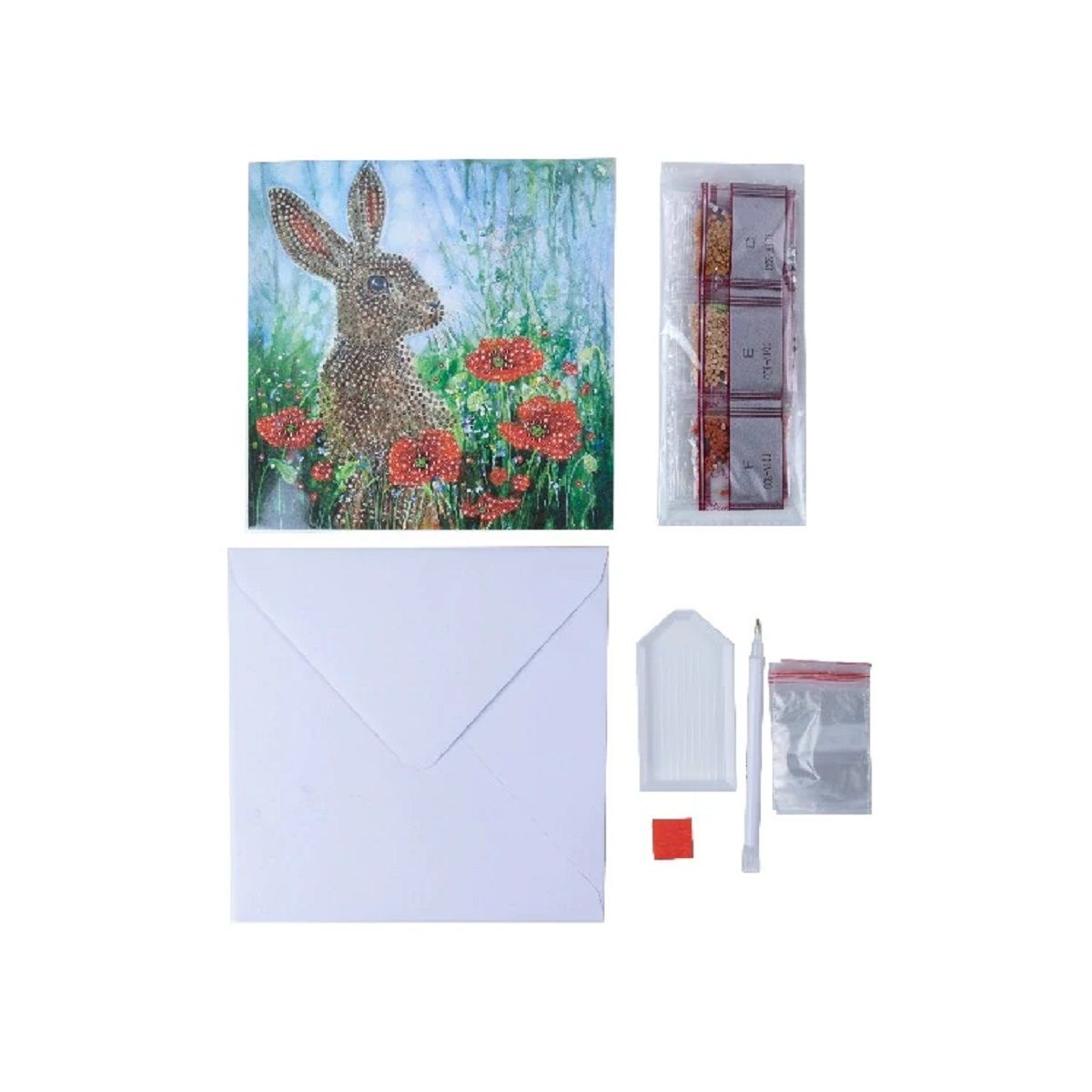 Craft Buddy 18x18cm DIY Crystal Card Kit ~ Spring Collection