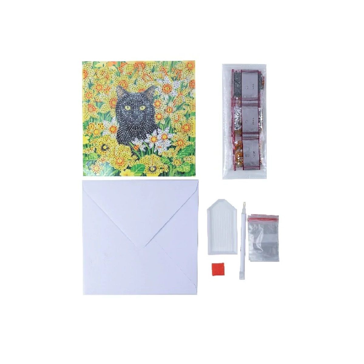 Craft Buddy 18x18cm DIY Crystal Card Kit ~ Spring Collection