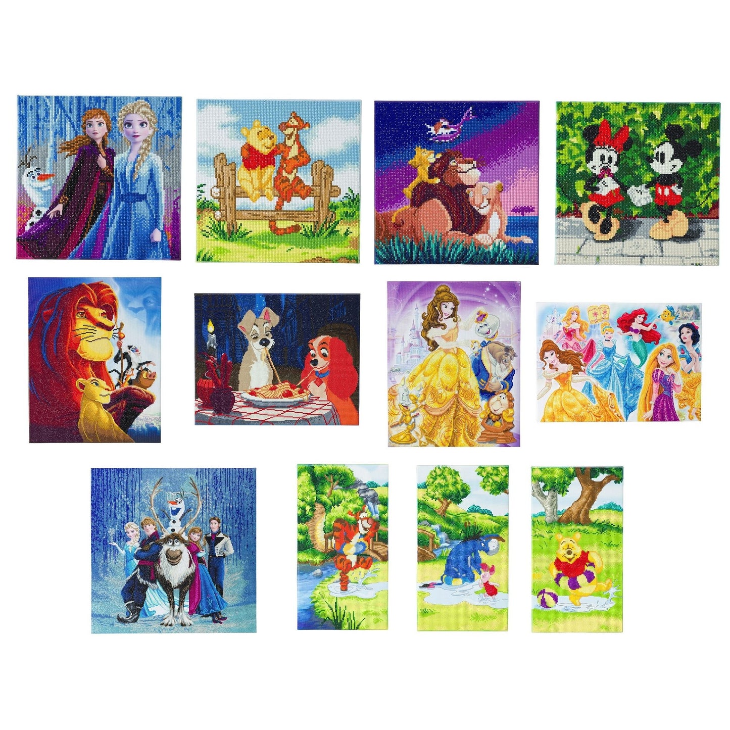 Craft Buddy Mounted Crystal Art Kit ~ Disney Range