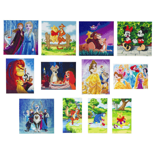 Craft Buddy Mounted Crystal Art Kit ~ Disney Range