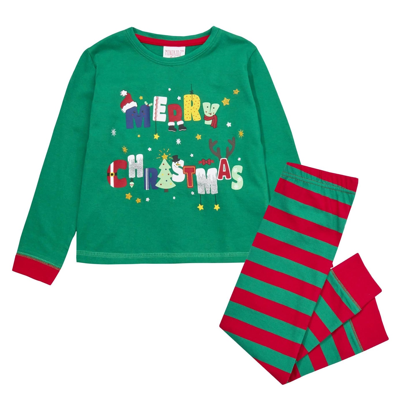 Childrens Christmas Design Pyjama Set ~ 2-6 years