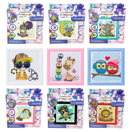 Craft Buddy Frameables Crystal Art Kit 16cm x 16cm
