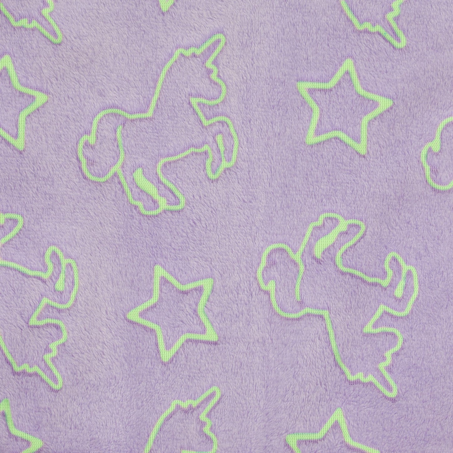 Childrens Glow In The Dark Dressing Gowns ~ Dinosaur or Unicorn ~ 2-13 Years