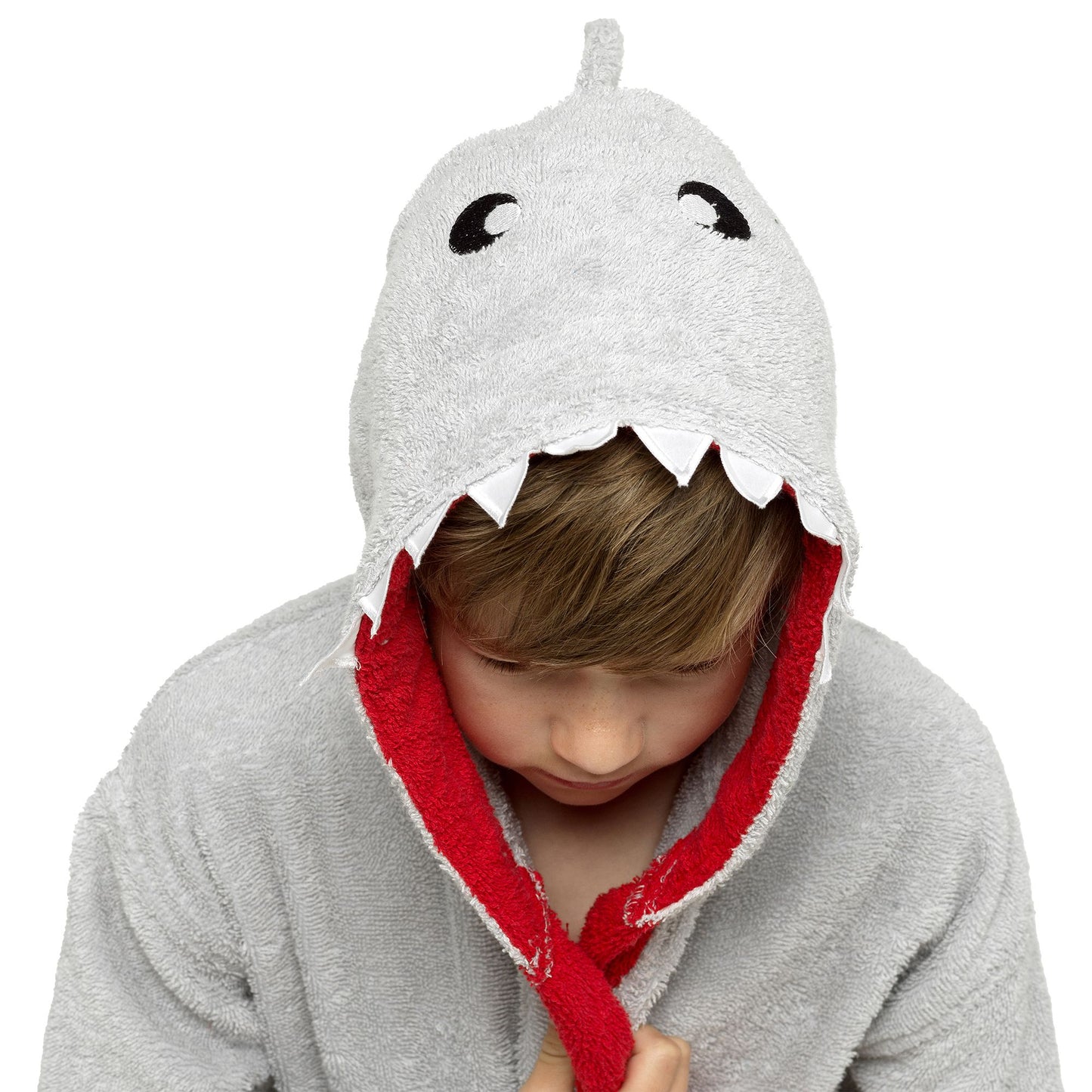 Childrens Novelty Animal Design Cotton Towelling Robe ~ 3-10 years