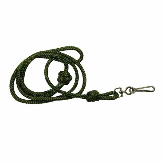Bisley 4mm Whistle Lanyard with Metal Clip