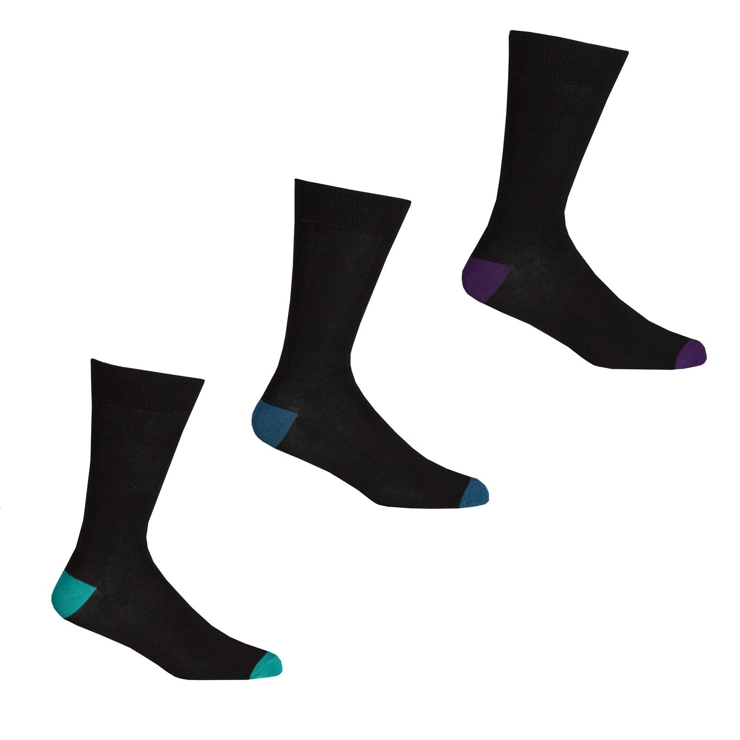 Mens 3 Pack of Bamboo Socks
