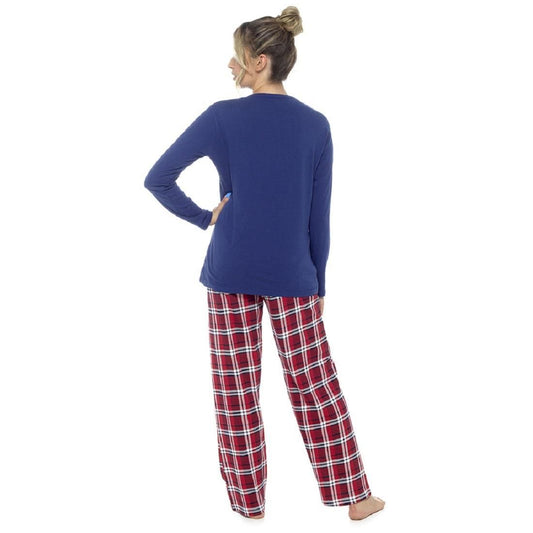 Ladies Cotton Christmas Pyjama Set ~ S-XL