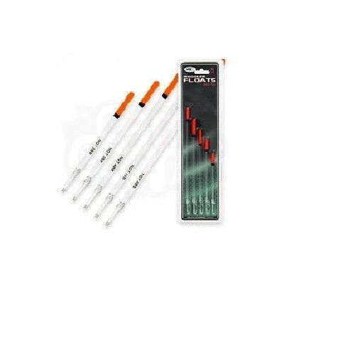 NGT Pack of 5 Clear Waggler Fishing Floats