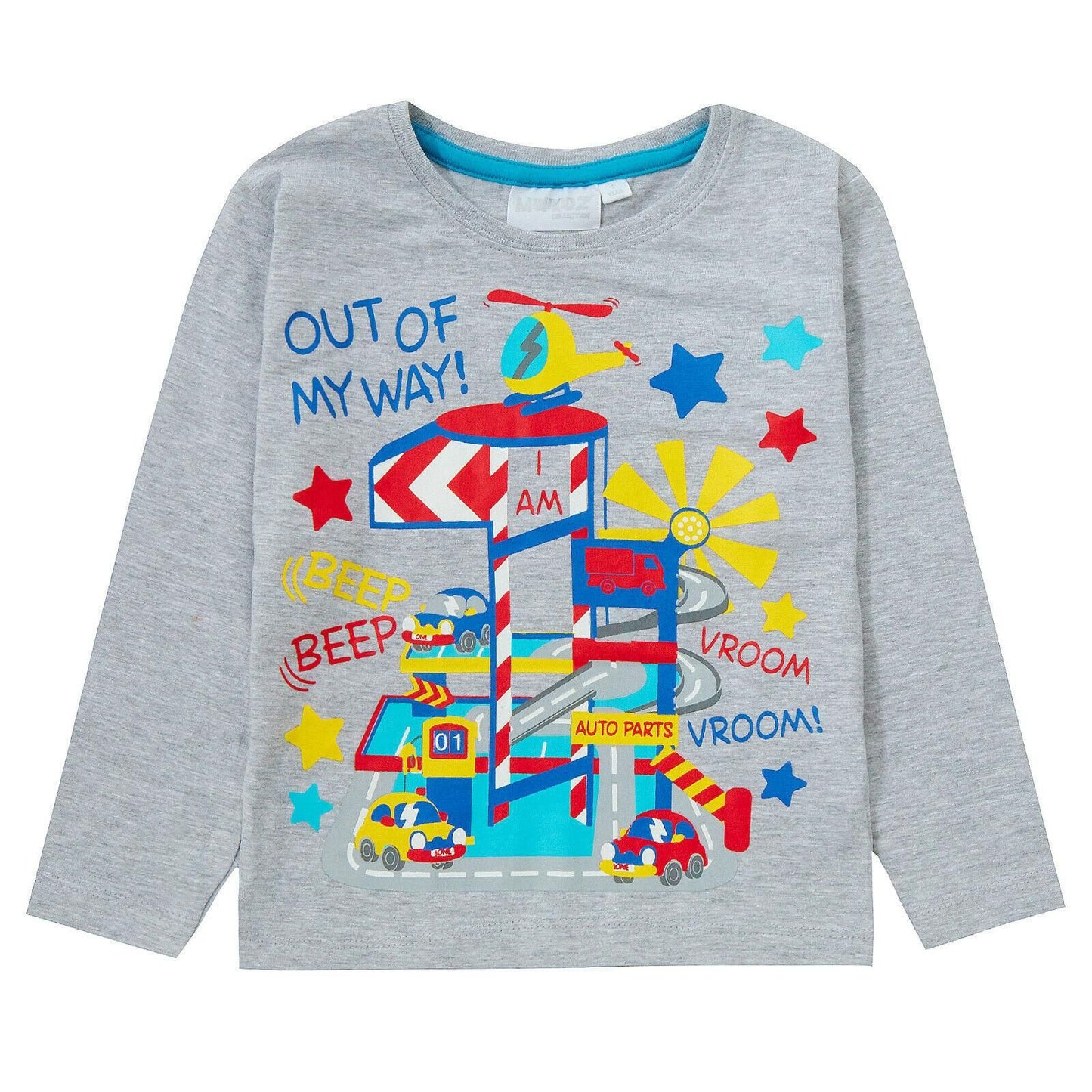 Childrens Birthday Age Design Long Sleeve Top