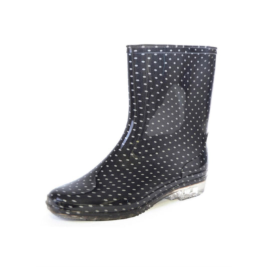 Ladies Spotty Short Wellies