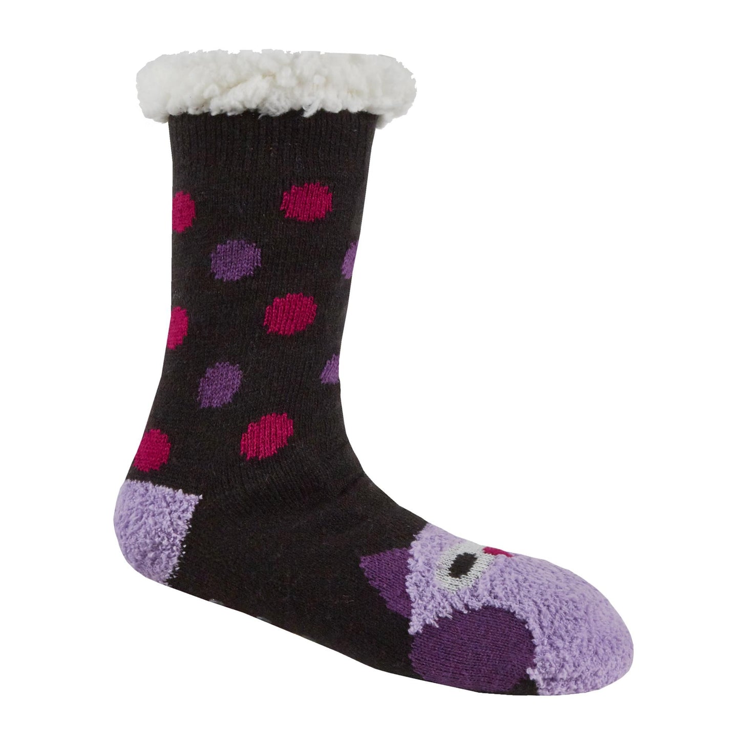 Ladies Thick Fleece Lined Slipper Socks