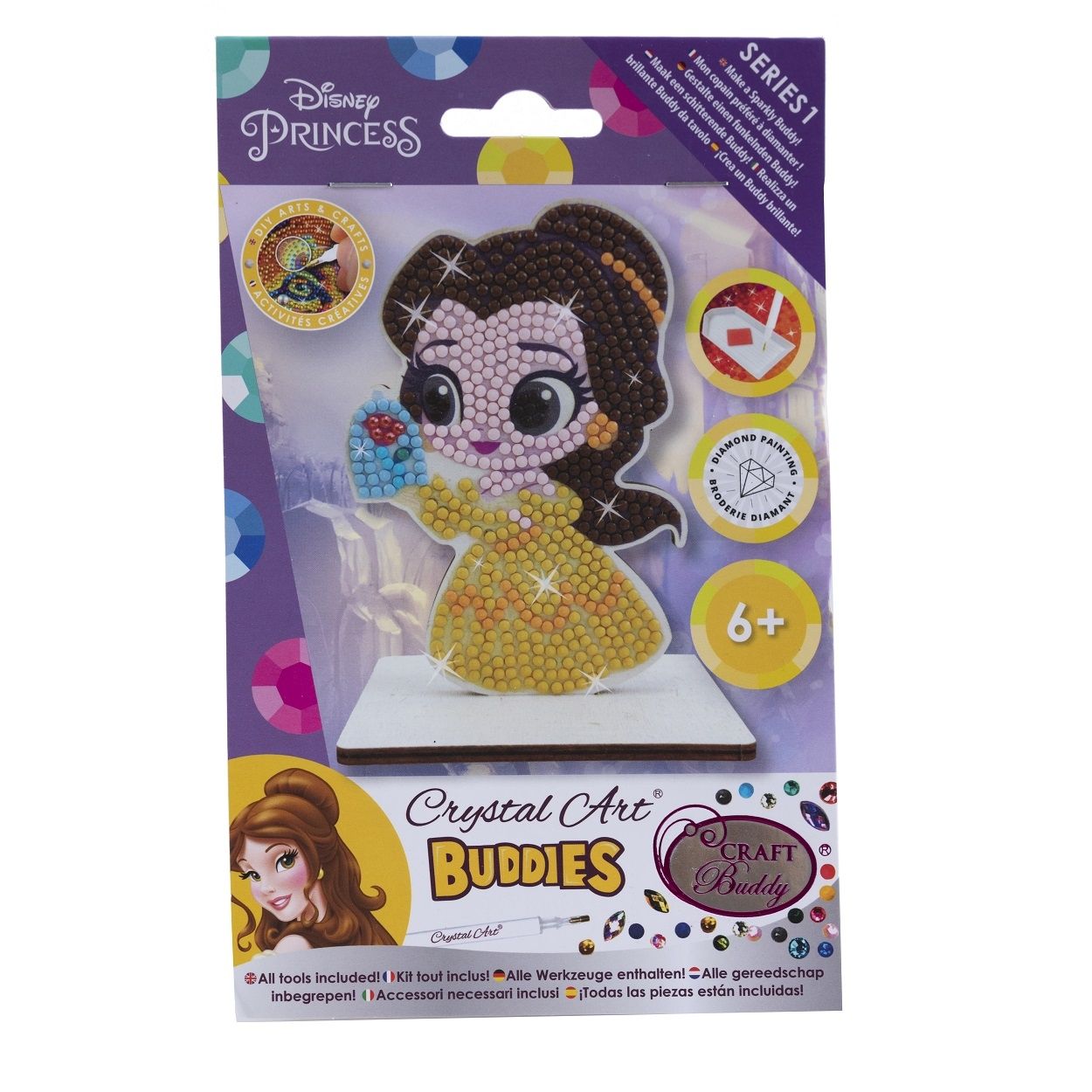 Craft Buddy Crystal Art Buddies Series 1 - Collectable Diamond Painting Figures