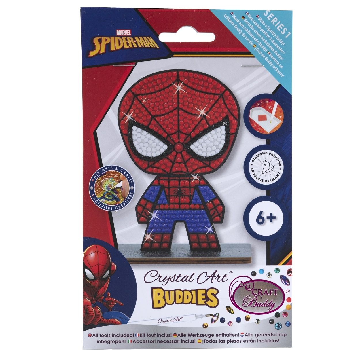Craft Buddy Crystal Art Buddies Series 1 - Collectable Diamond Painting Figures