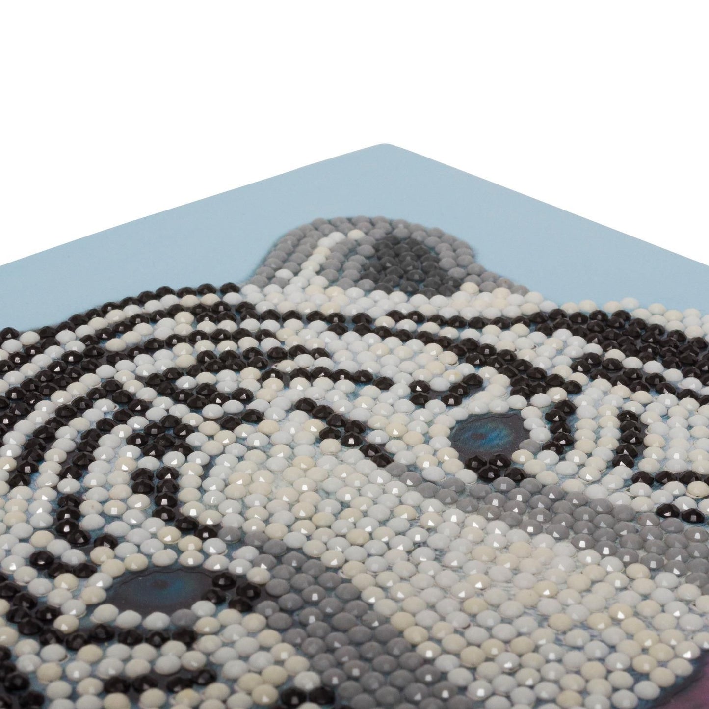 Craft Buddy 18x18cm DIY Crystal Card Kit - White Tiger Head