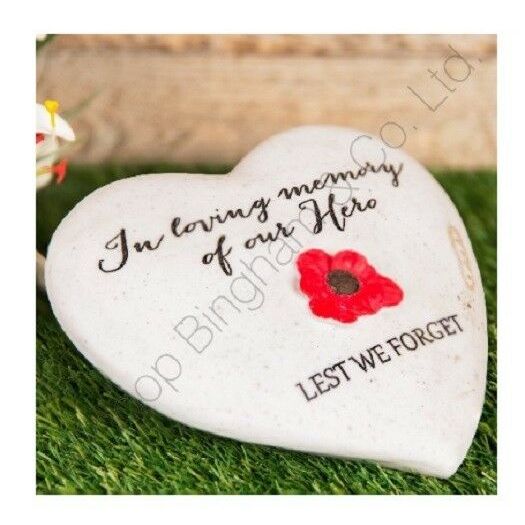 Grave/Cremation Memorial - Grave Heart - HERO