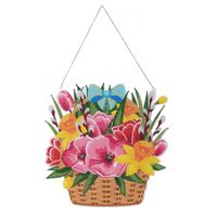Craft Buddy Crystal Art Hanging Basket Kits