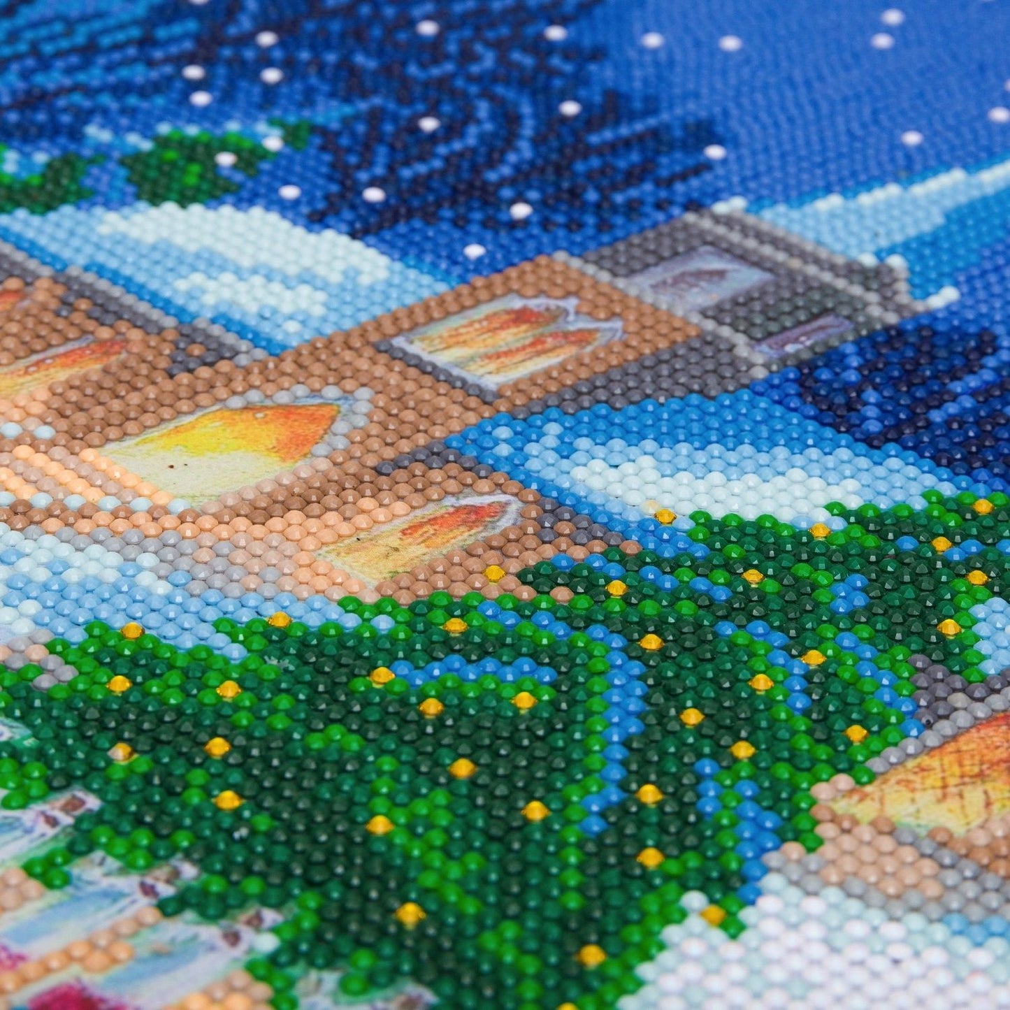 Craft Buddy Partial Crystal Mounted Crystal Art Kit 30cm x 30cm ~ Christmas Carols