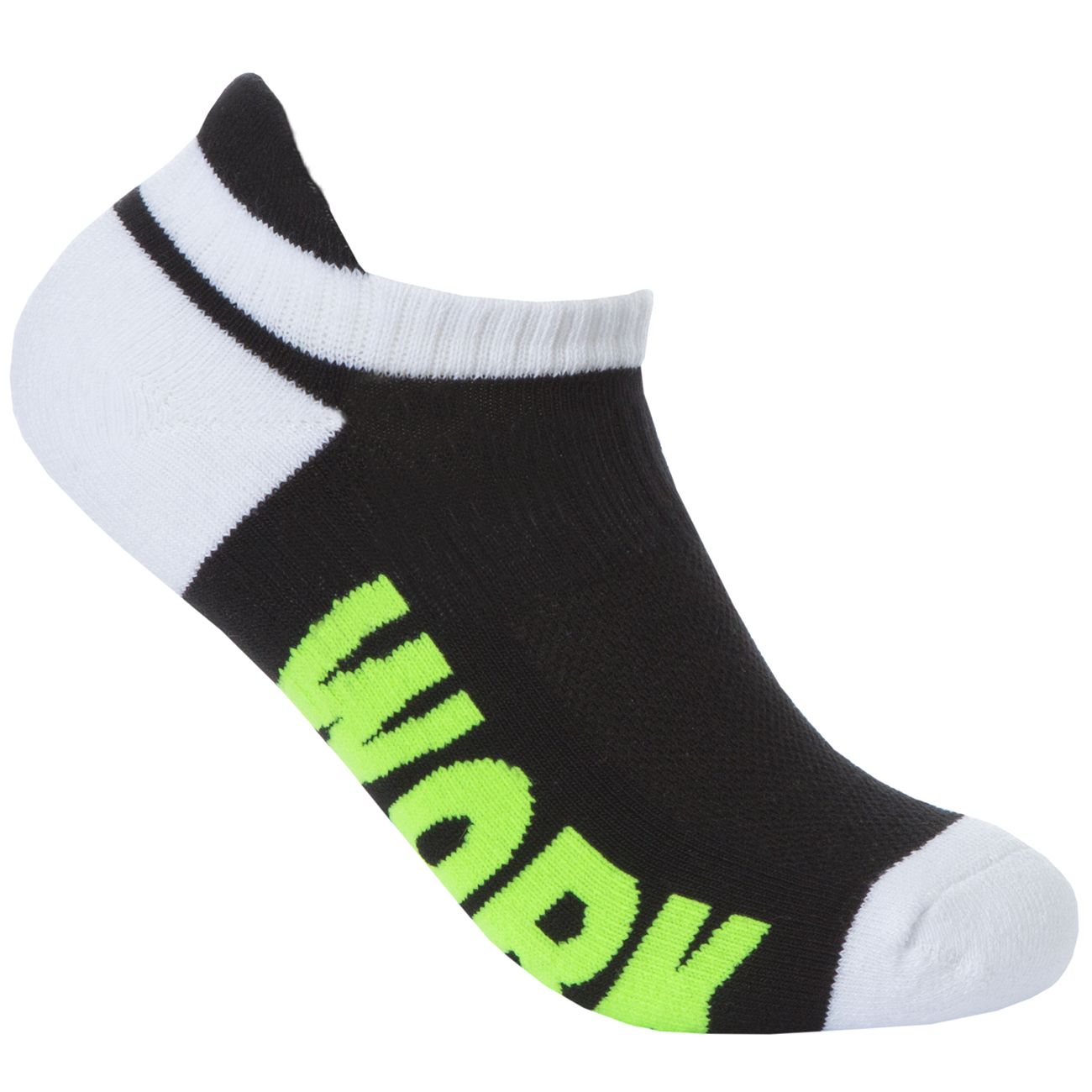 Ladies 3 Pk of Slogan Sole Low Cut Trainer Gym Socks