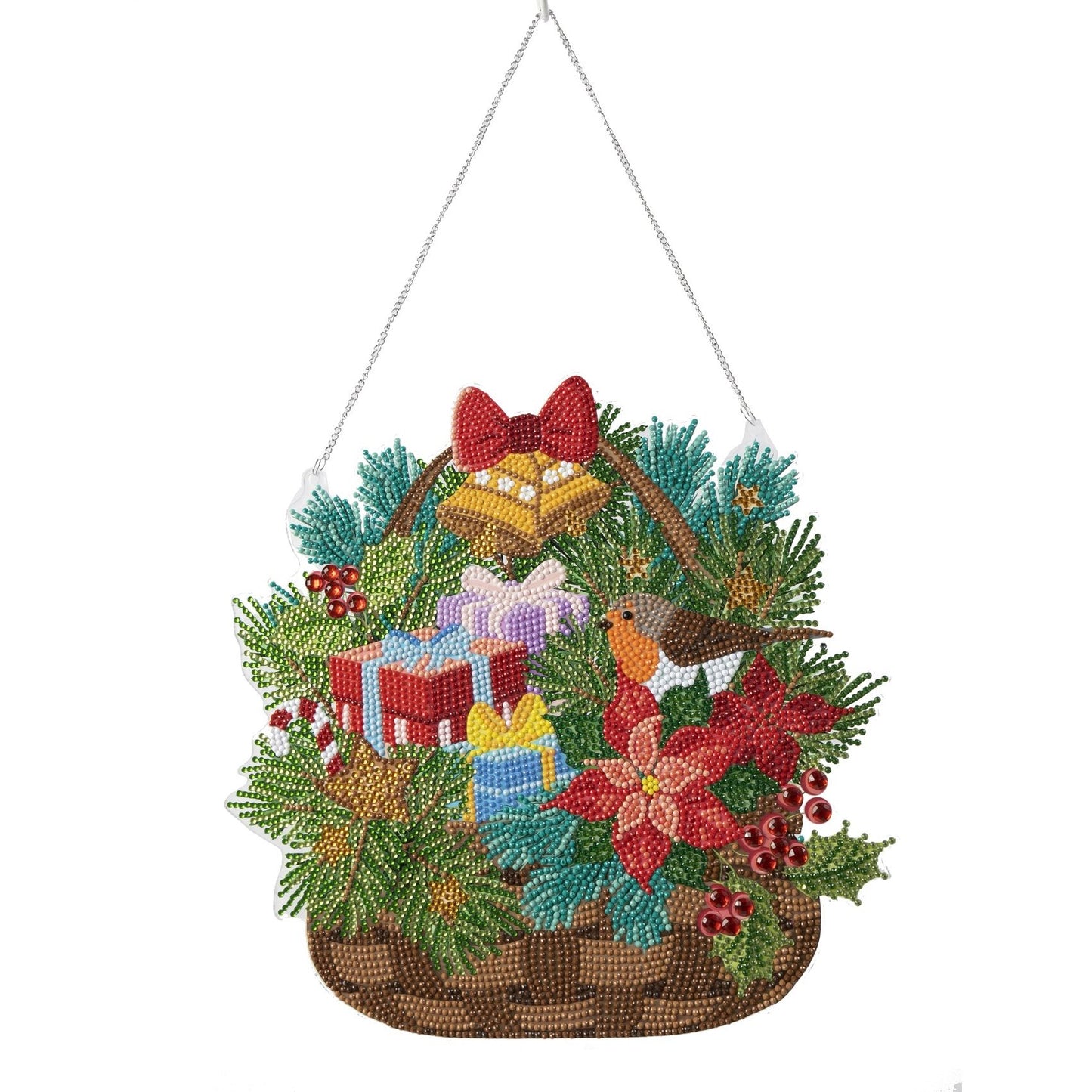 Craft Buddy Crystal Art Hanging Basket Kits