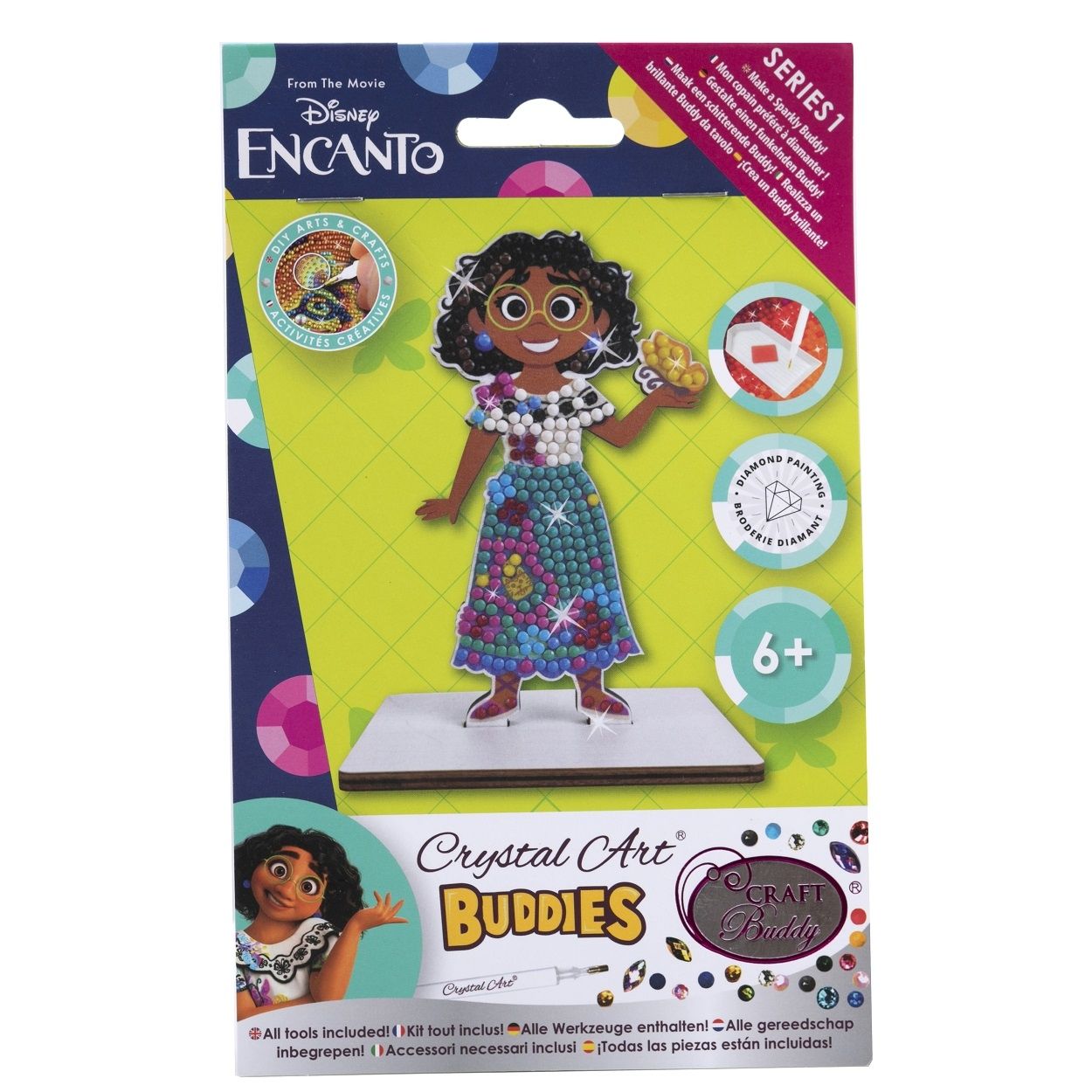 Craft Buddy Crystal Art Buddies Series 1 - Collectable Diamond Painting Figures