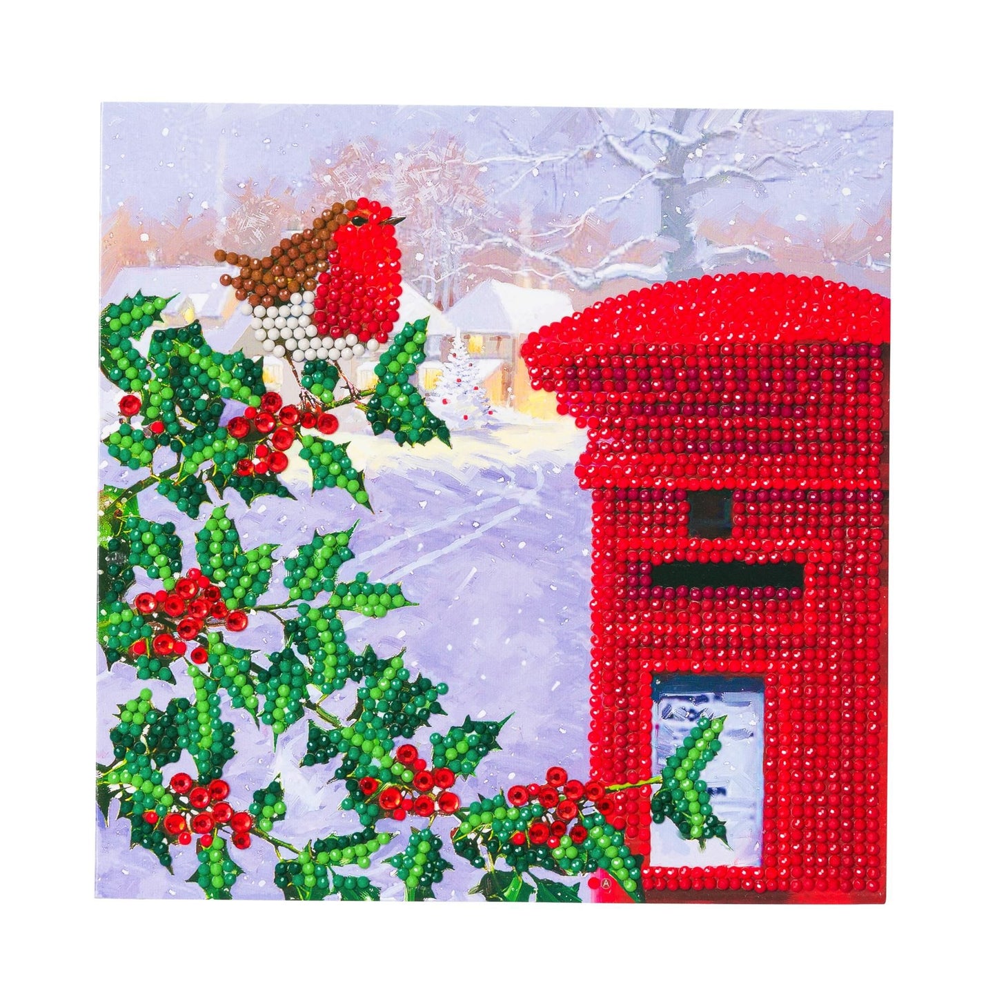 Craft Buddy 18x18cm DIY Crystal Christmas Card Kit ~ 2020 Designs