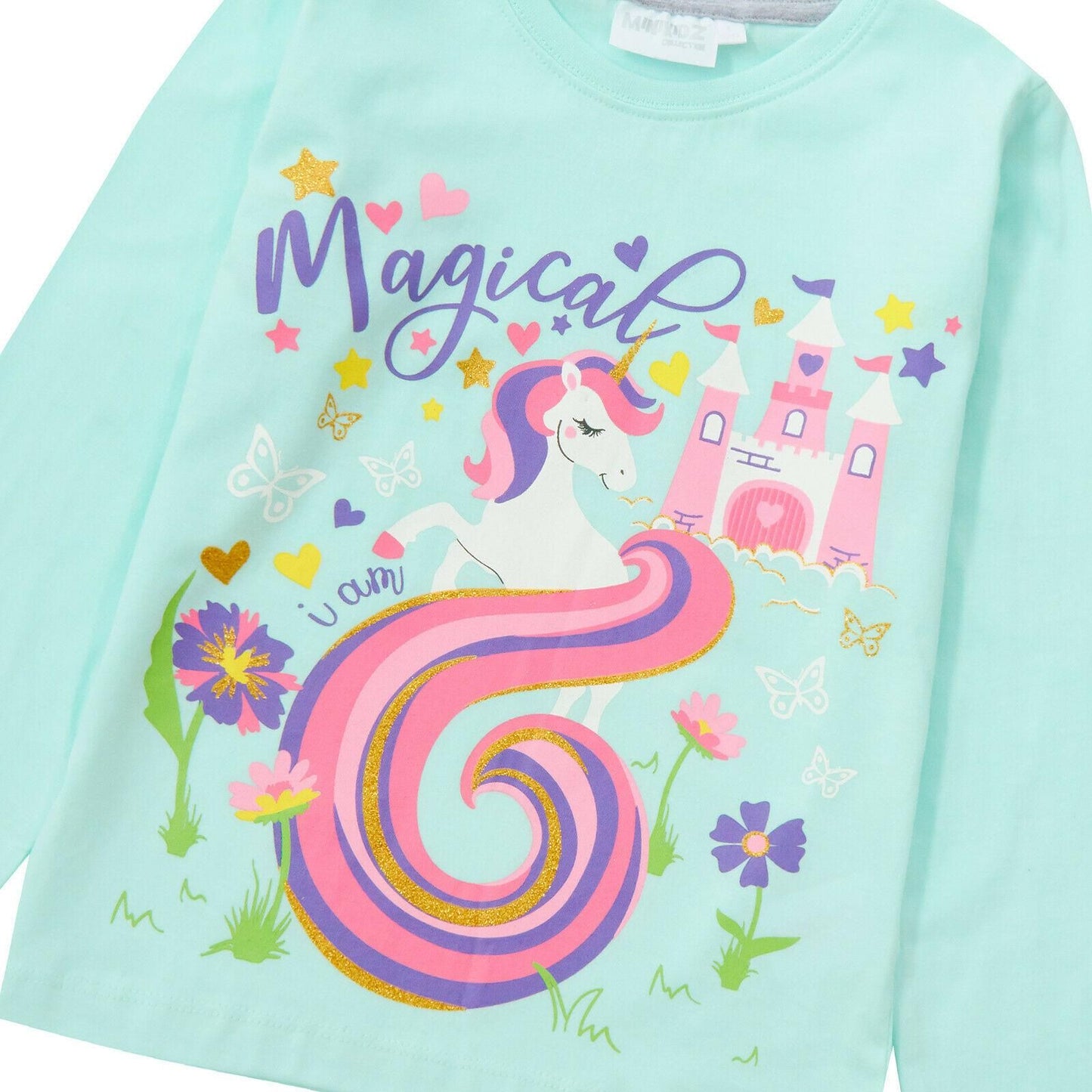 Childrens Birthday Age Design Long Sleeve Top