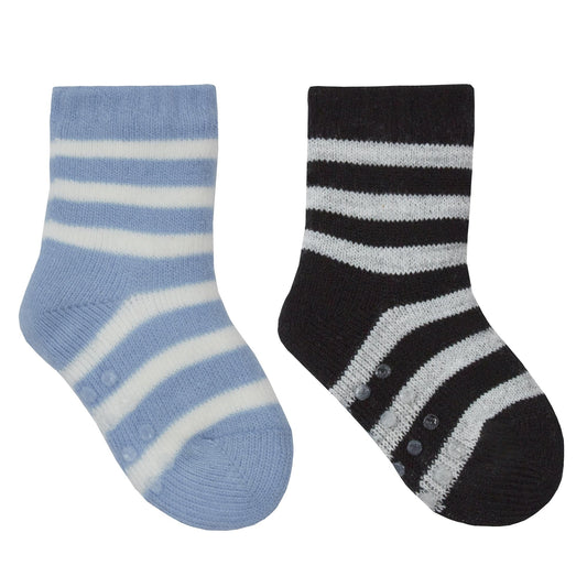 Baby 2 Pk of Lounge Slipper Socks