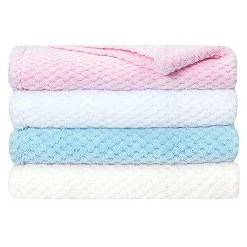 Super Soft Waffle Baby Blanket