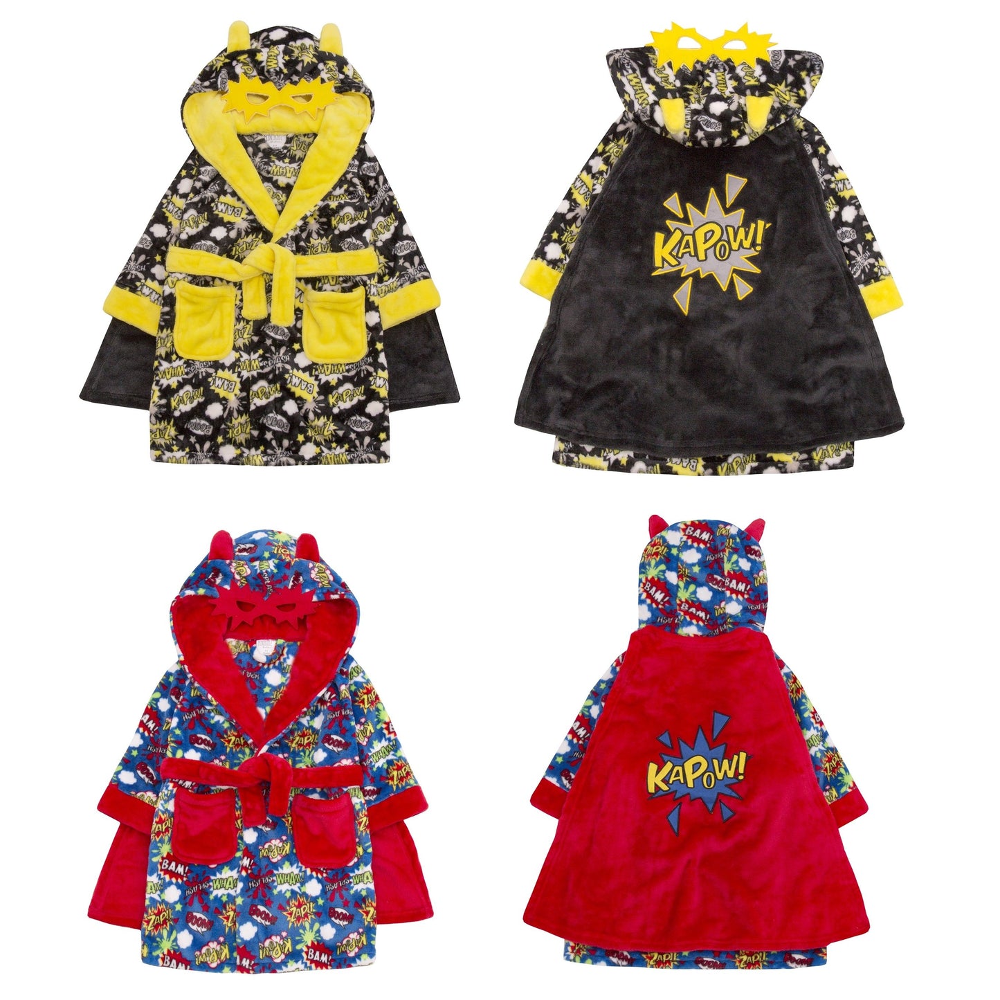 Childrens Super Hero Dressing Gown