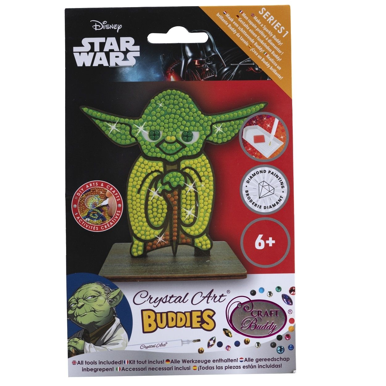 Craft Buddy Crystal Art Buddies Series 1 - Collectable Diamond Painting Figures