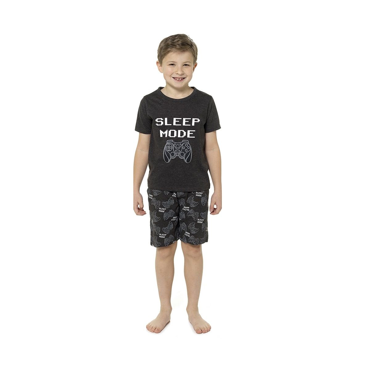 Childrens Sleep Mode Gaming Shorts Pyjama Set ~ 5-13 years