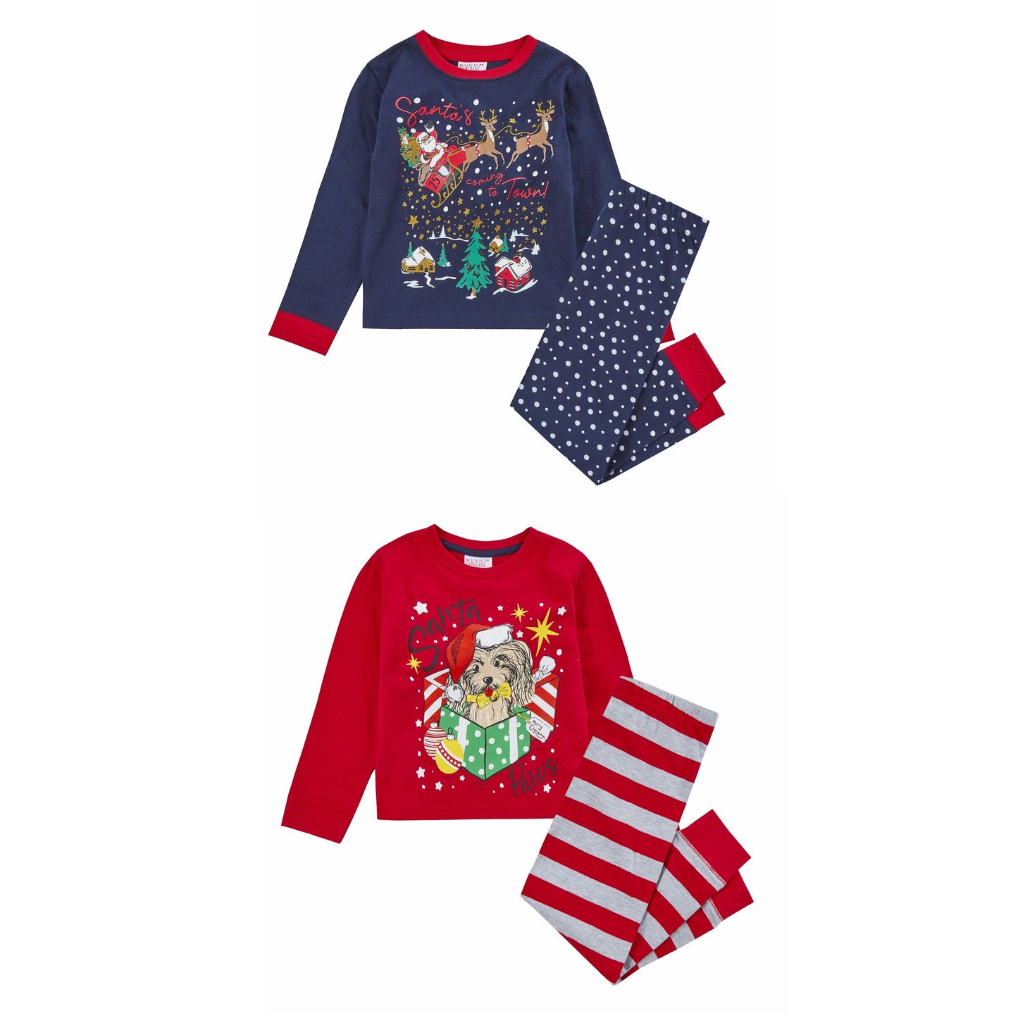 Childrens Christmas Pyjama Set ~ 2-6 years