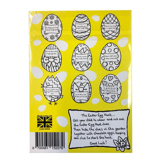 Eggnogg Easter Hunt Colour In Postcard Book