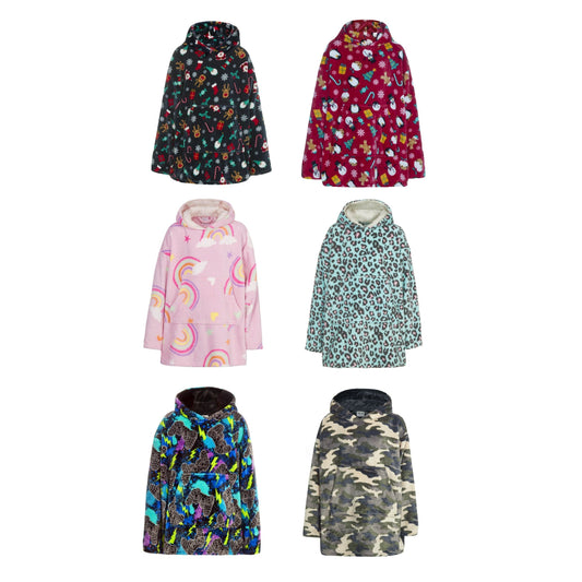 Childrens Oversized Lounge Hoodie