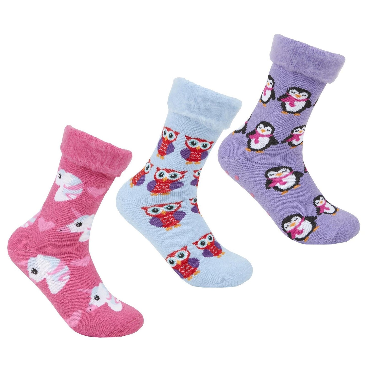 Ladies 3 Pk Supersoft Bed Socks