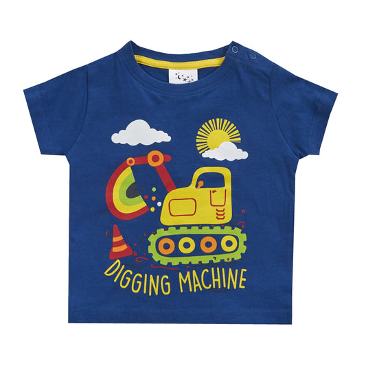Babies Digger Design Pyjama Set ~ 6-24 Months