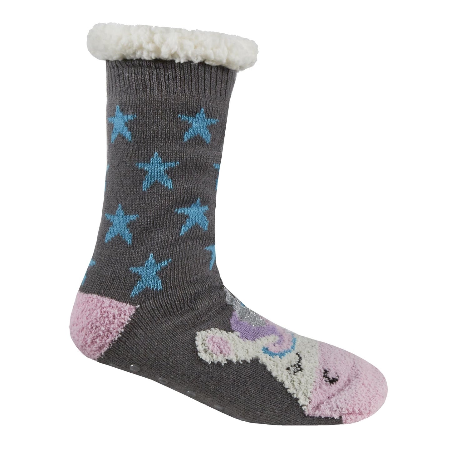 Ladies Thick Fleece Lined Slipper Socks