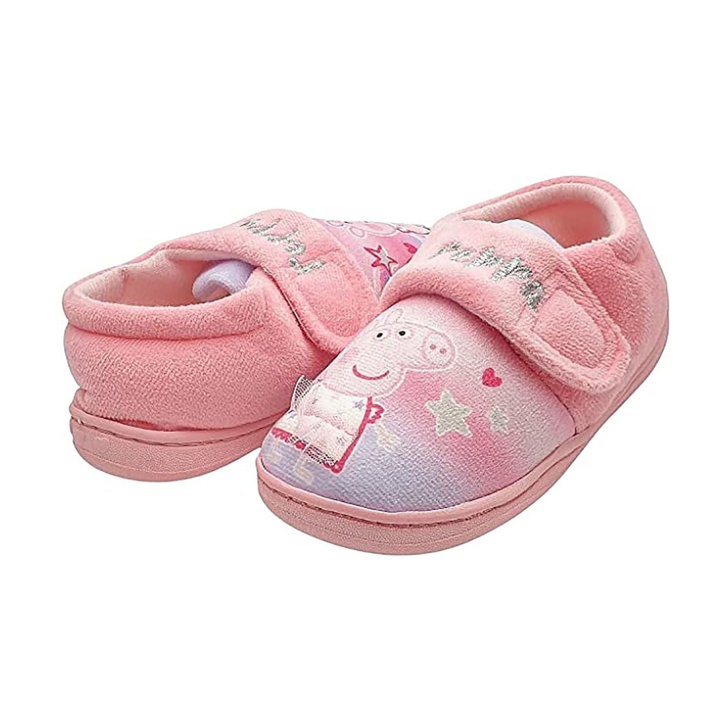 Girls Peppa Pig Zote Star Slippers