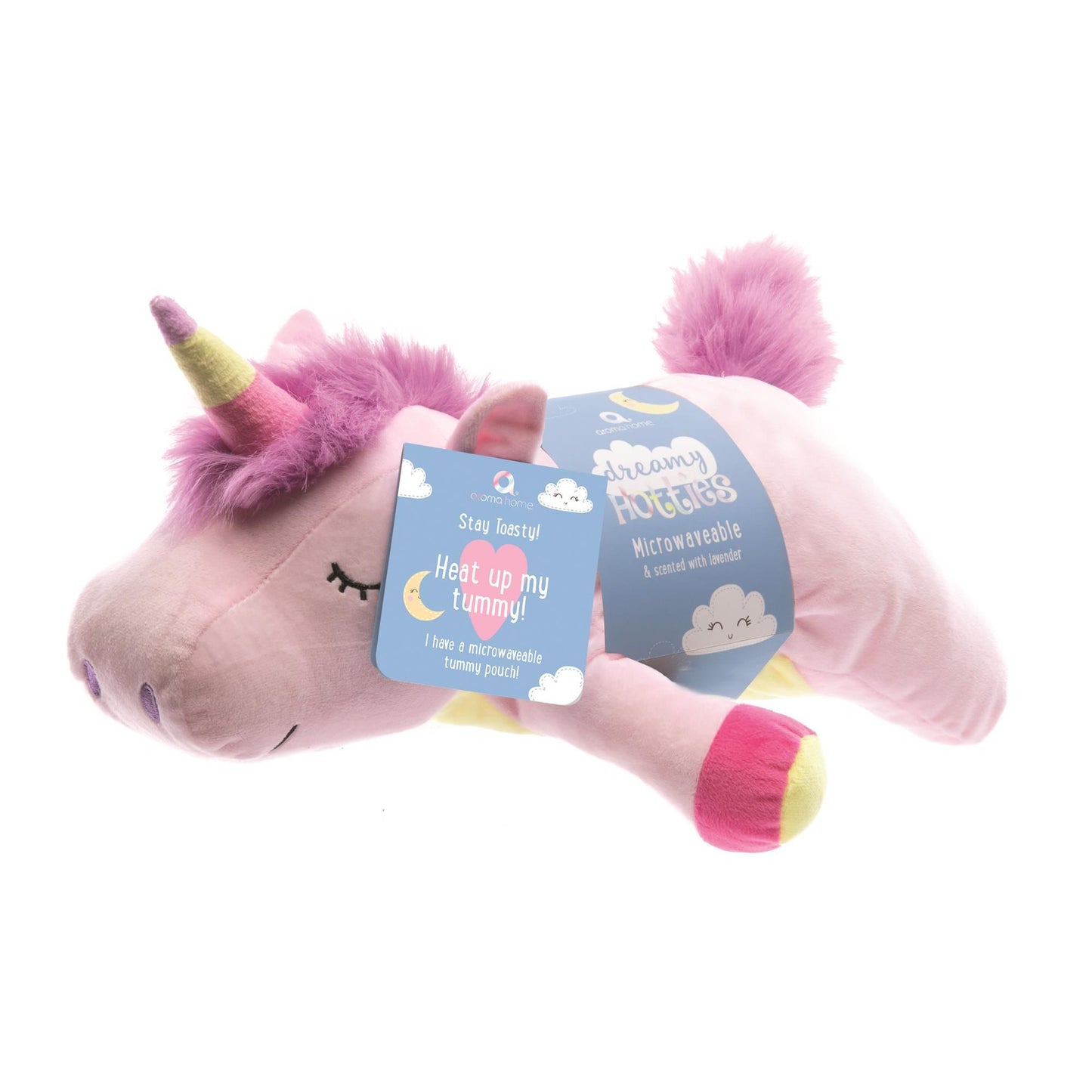 Lavender Fragranced Dreamy Hottie with Microwaveable Tummy Pouch