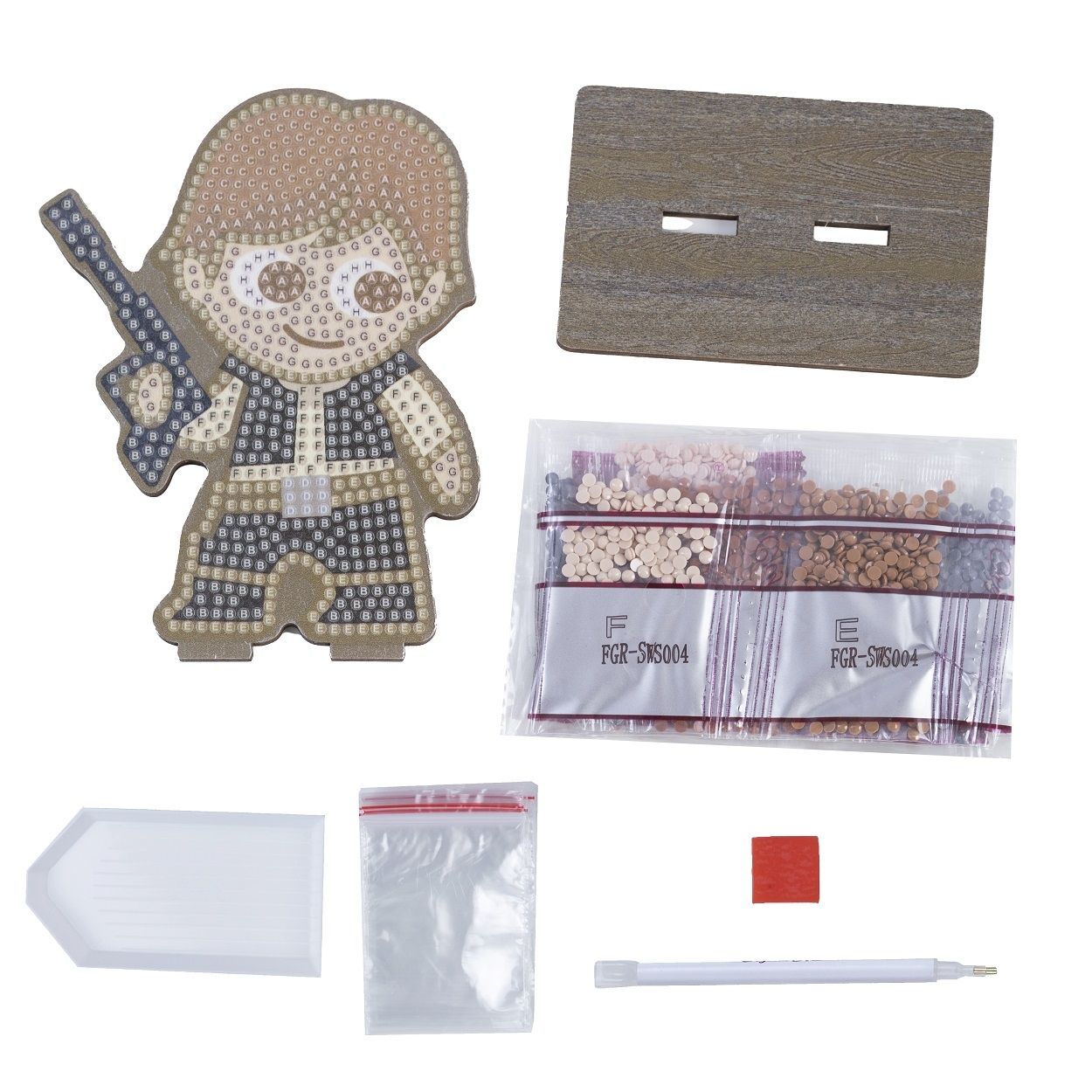 Craft Buddy Crystal Art Buddies Series 1 - Collectable Diamond Painting Figures