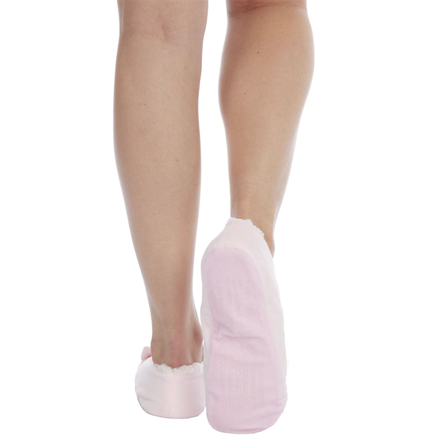 Ladies Eyemask and Fleece Lined Ballet Slipper Set