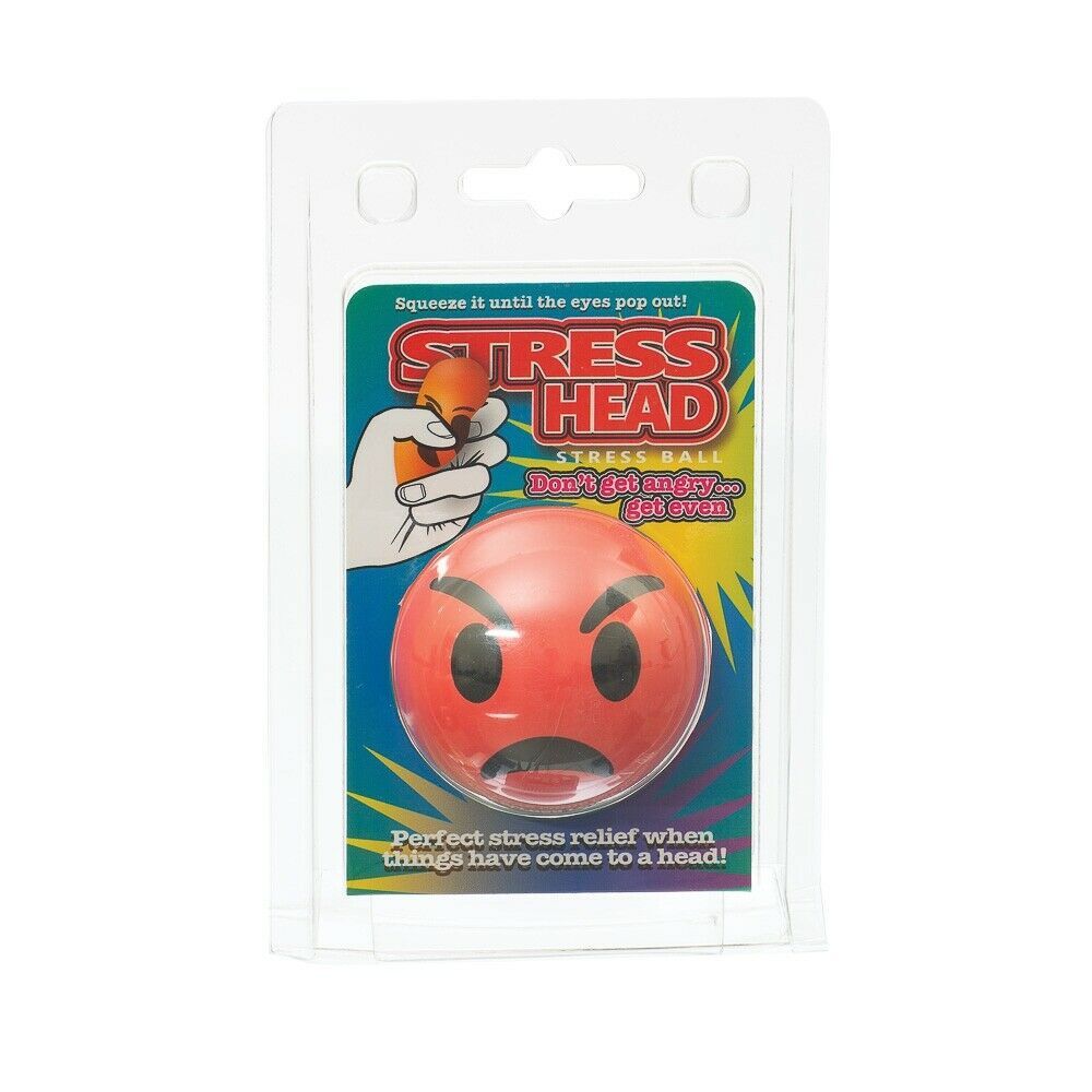 Stress/Fidget/Relax - Relief Toy - STRESS HEAD