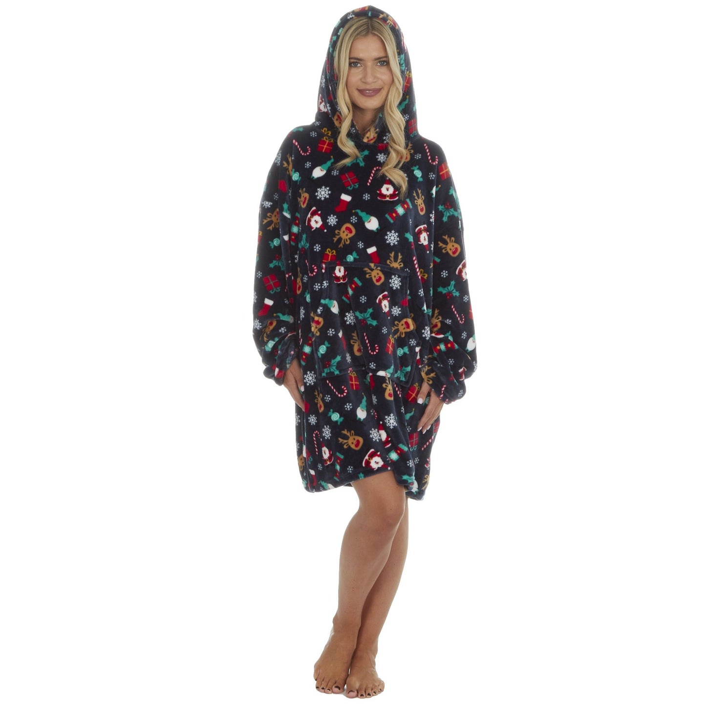 Unisex Christmas Oversized Lounge Hoodie