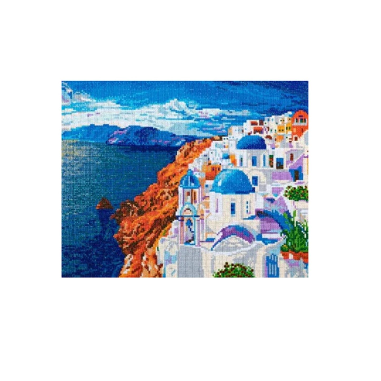 Craft Buddy Full Crystal Mounted Crystal Art Kit 40cm x 50cm - Santoini Horizon